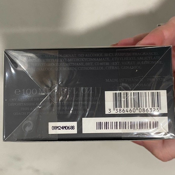 Men's Coach Cologne NWT New in Box 3.3 Oz 100ml large bottle perfume - Picture 2 of 4